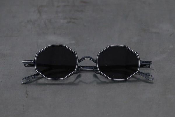 Rigards Vintage Black Matte Gray Mirror RG0088ST
